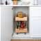 Household Essentials Glidez Wood 2-Tier Cabinet Organizer